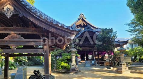 四国八十八ヶ所 58番 仙遊寺 本堂 No 24940057｜写真素材なら「写真ac」無料（フリー）ダウンロードok