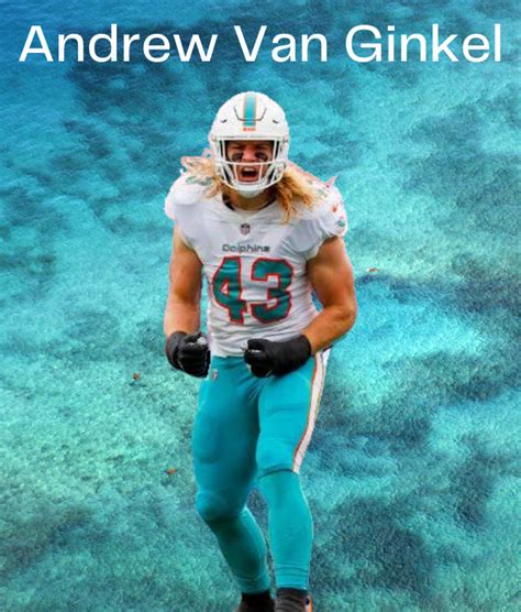 Andrew Van Ginkel Miami Dolphins - Dolphins Thirsty - Dolphins Thirsty