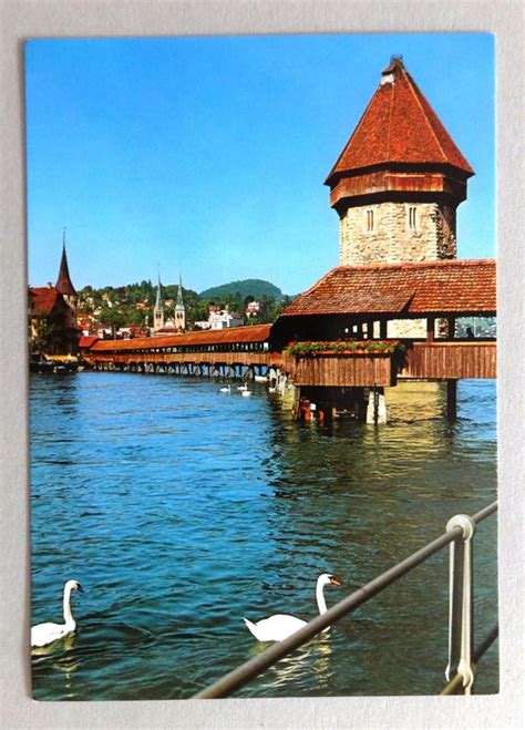 Luzern Kapellbrücke Wasserturm Kaufen auf Ricardo