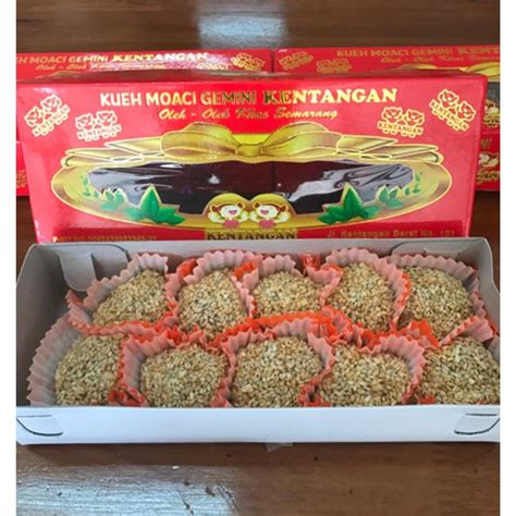 Jual KUE MOACI MOCHI MOCI GEMINI ISI 10 ORIGINAL KHAS SEMARANG