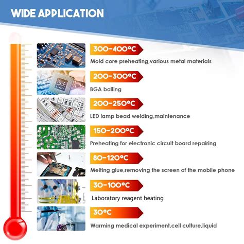 Soiiw V W Soldering Hot Plate Led Microcomputer Electric Preheat Soldering Station Welder