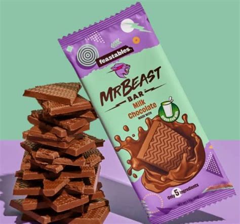 Buy Feastables Mr Beast Exclusive Limited Edition Milk Chocolate 10