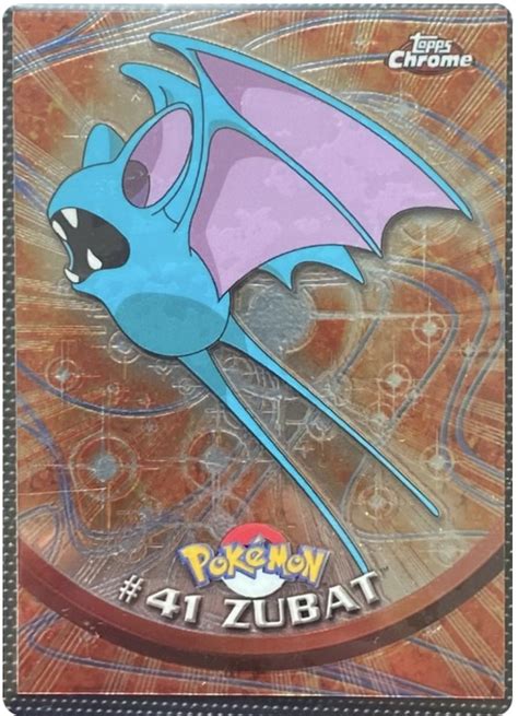 Zubat Topps Series 1 41 Pokemon Card