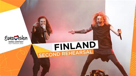 Blind Channel Dark Side Second Rehearsal Finland 🇫🇮 Eurovision 2021