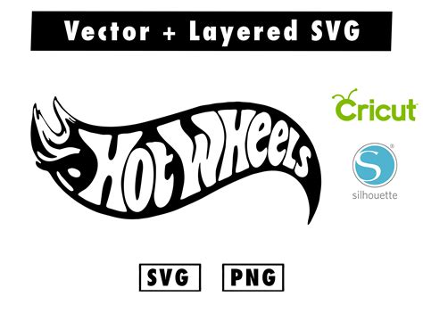 Hot Wheels Logo Svg Png Files For Cricut Machine Anime Sv Inspire Uplift