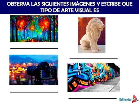 Tipos de Artes Visuales Para Niños