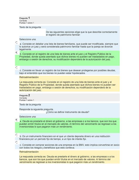 Examen Fin Anzas Personales 3 EJERCICIOS DE LA MATERIA FINANZAS