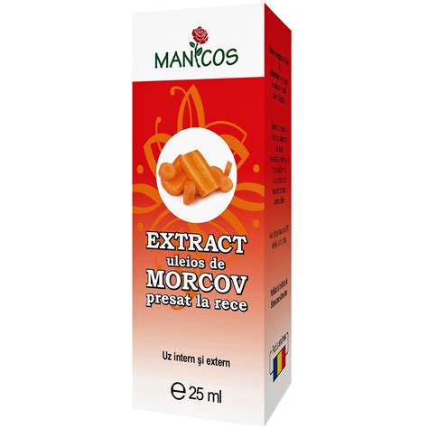 Extract Uleios De Morcov Presat La Rece Pentru Uz Intern Si Extern