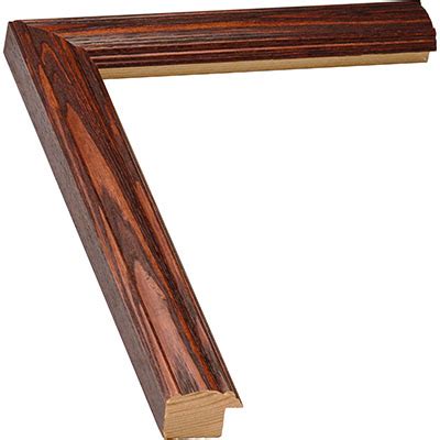 red oak picture frame