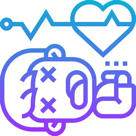 Cardiac Arrest Meticulous Gradient Icon