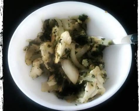 Scrambled Egg Whites Wspinach And Garlic For One Recipe