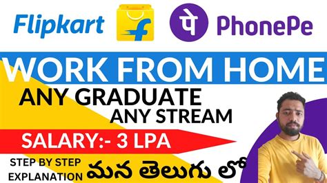 Flipkart Work From Home Jobs Phonepe Work From Home Jobs Work From