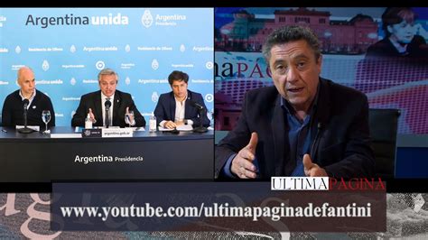 La Página de CLAUDIO FANTINI ARGENTINA LA POLÍTICA MISERABLE YouTube