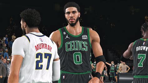 CELTICS Vs NUGGETS INSANE REALISM Ultra Modded NBA 2K23 Realistic