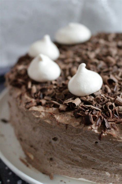 Merveilleux Au Chocolat Meringues Cr Me Fouett E Au Chocolat