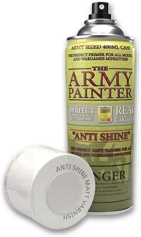 The Army Painter Anti Shine Matt Varnish Ml Acrylic Spray Varnish