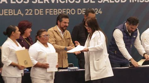 Llega al 98 basificación del personal IMSS Bienestar en Puebla