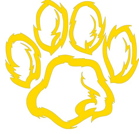 Wildcat Paw Print - ClipArt Best