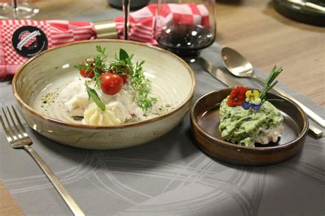 Kabeljauw Met Witte Wijnsaus Spinazie En Puree 500 G Grootmoeders Keuken