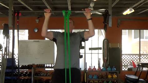 Assisted Pull Ups With Neeboofit Resistance Pull Up Bands Youtube