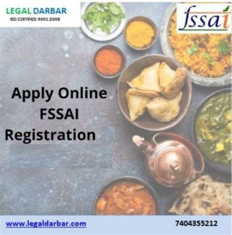 FSSAI Registration Service At Rs 1500 Piece Food License Service