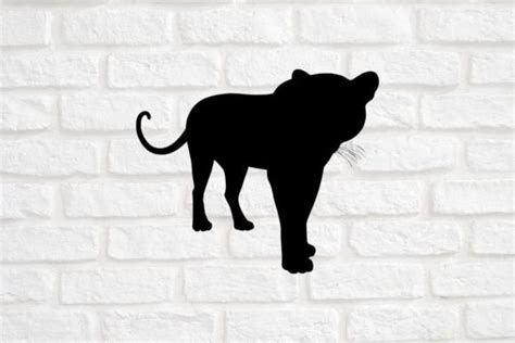 Panther Silhouette Vector Graphic by MagaArt · Creative Fabrica