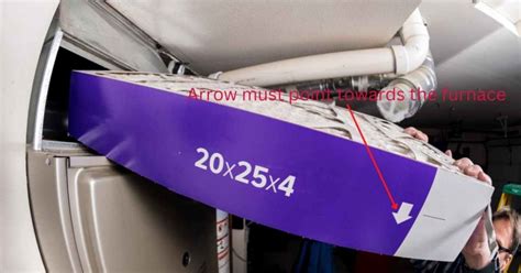 The Correct Direction to Install a Furnace Filter (Check Arrow) - Plumbing Sniper