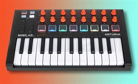 Test Arturia Minilab Mkii Orange Edition Controller Amazona De