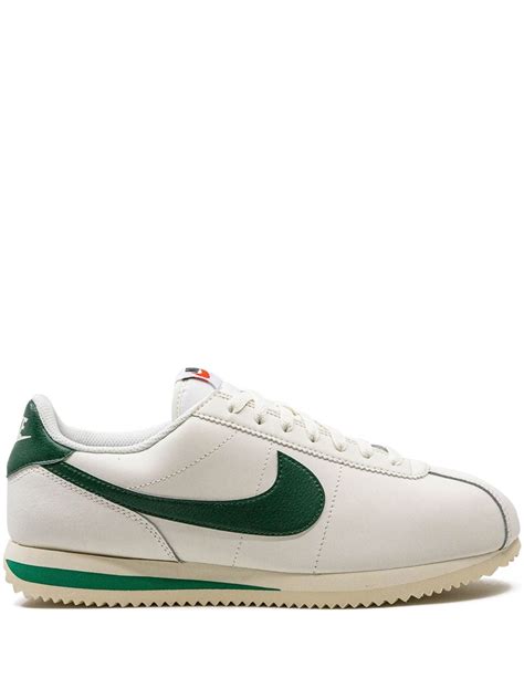 Nike Cortez Sail Gorge Green Sneakers White FARFETCH UK