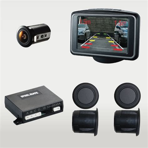 Steelmate PTSV404 Rear Parking Sensors With Camera Monitor ES Auto