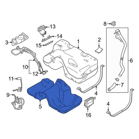 Land Rover OE LR041435 Fuel Tank Shield