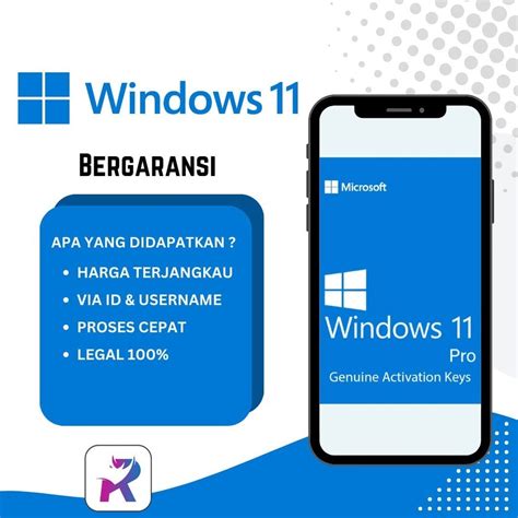 Jual Windows 11 Pro Original Key Lifetime Garansi Seumur Hidup Shopee