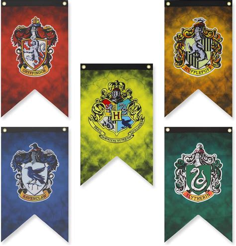 HARRY POTTER HOGWARTS HOUSE CREST VINYL STICKERS DECALS