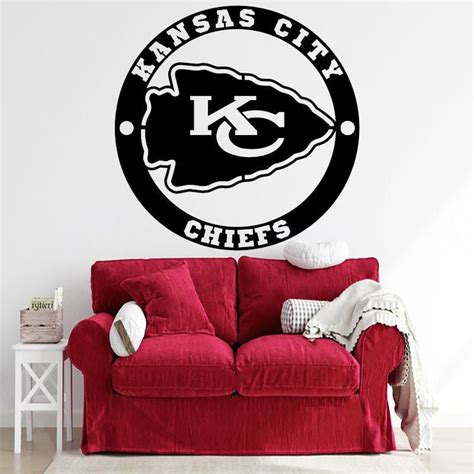 Kansas City Chiefs Metal Sign Etsy