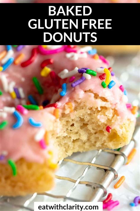 Baked Gluten Free Donuts - Eat With Clarity