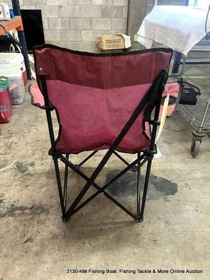 Folding Chair Red Bentley Associates Llc