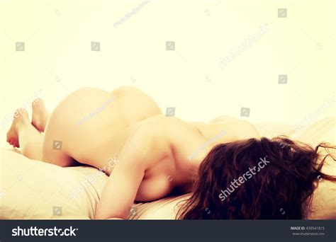Nude Woman Lying On Bed Stock Photo 439541815 Shutterstock