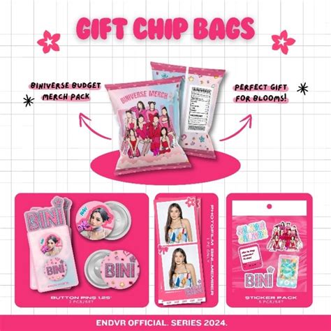 Bini Merch 8 In 1 Chip Bag Shopee Philippines