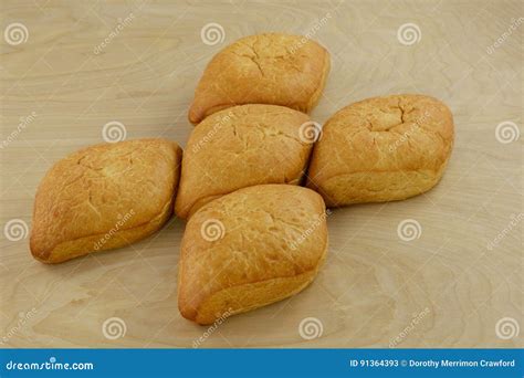 Bolillo Mexican White Bread Loaves Stock Image Image Of Roll