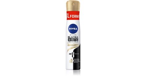 Nivea Black White Invisible Silky Smooth Spray Anti Perspirant Pentru