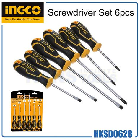 Ingco Hksd Screwdriver Set Pcs Lazada Ph