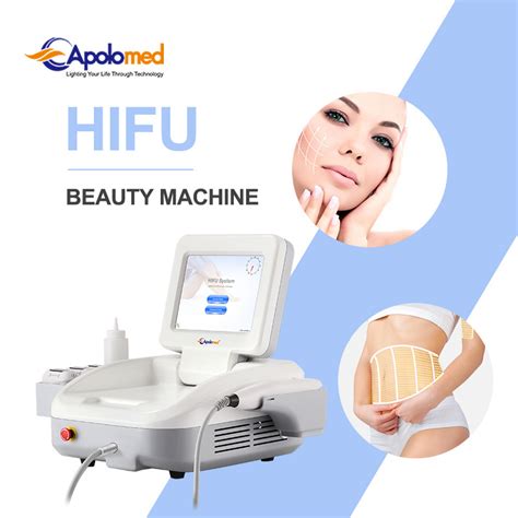 New Three Cartridges Hifu Portable Face Lift Skin Tightening Focused