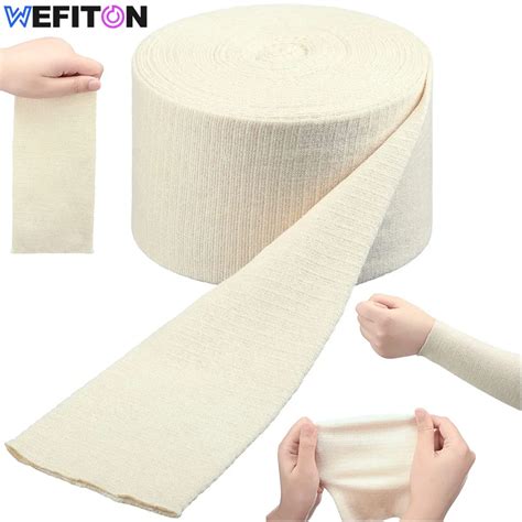 M Tubular Bandage Stockinette Tubing For Legs Knees Reusable Elastic