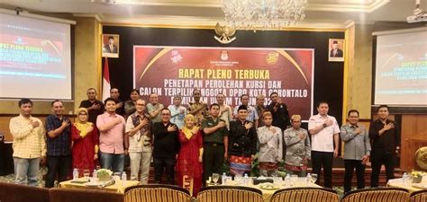 Kpu Kota Gorontalo Tetapkan Aleg Dprd Kota Gorontalo Terpilih