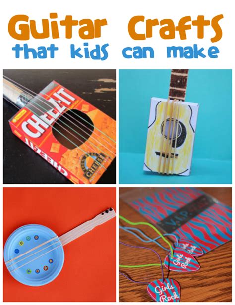 Cardboard Guitar Template