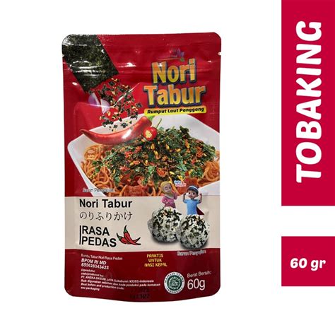 Jual Nori Tabur Rumput Laut Panggang Gr Sapi Seafood Bbq Pedas Halal