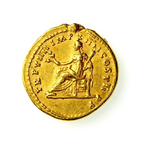 The Twelve Caesars Titus Gold Aureus 79 81ad Rome Mint Silbury Coins