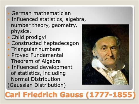 Ppt The Normal Distribution Gaussian Distribution Powerpoint