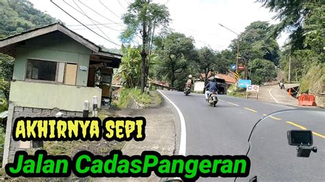 Akhirnya Sepi Jalan Cadas Pangeran Sumedang Setelah Tol Cisumdawu