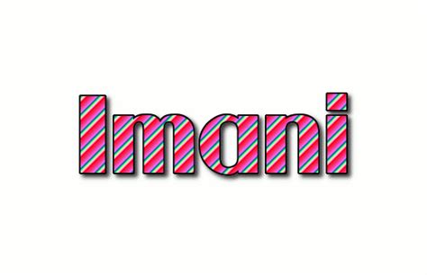 Imani Logo Free Name Design Tool From Flaming Text